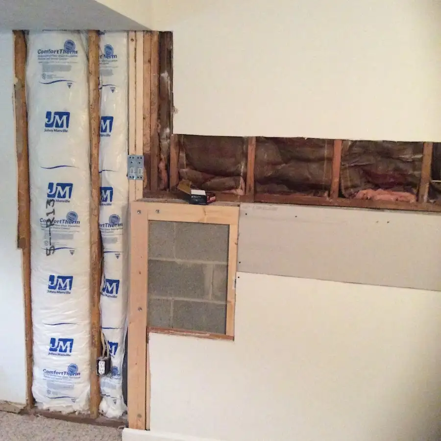 Wall insulation replacement during Odor Removal & Deodorization in Chanceford